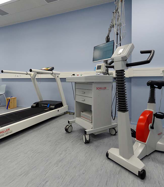 Belastungsergometrie Kardiologie Posthof Neuhausen